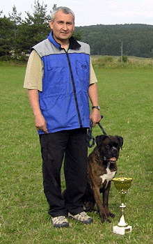 Vítěz Stříbrného obojku 2005 - Václav Karban (Bruno Tigrata)